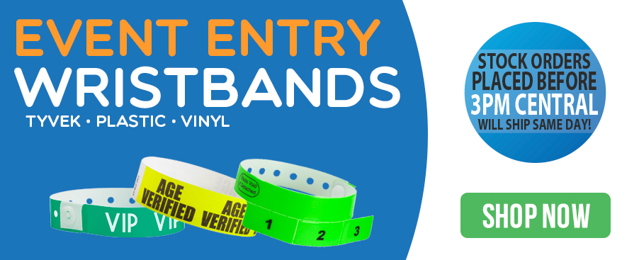 Event Entry Wristbands 